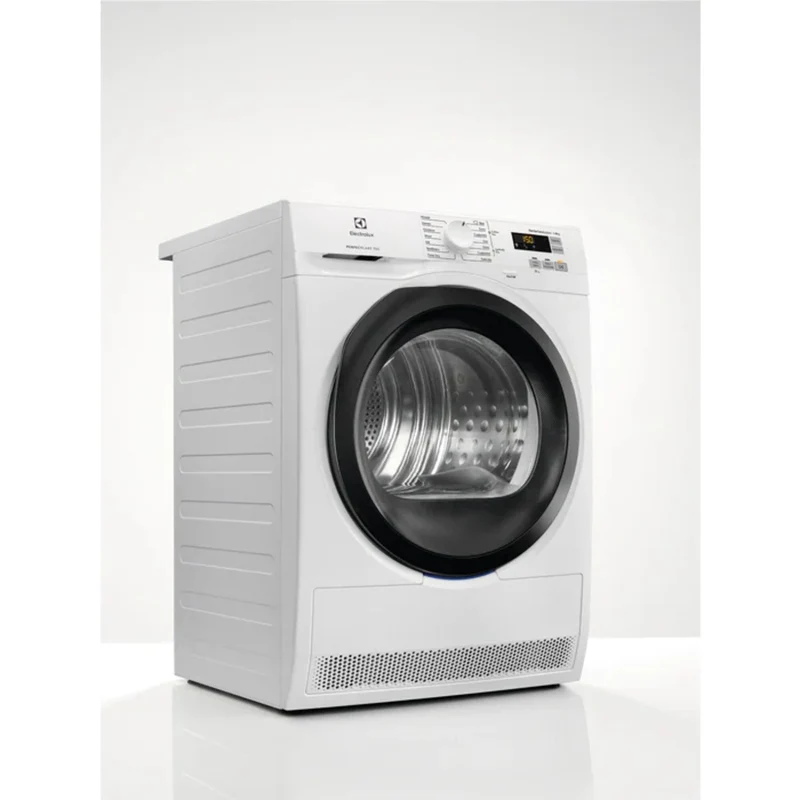 Sèche-linge à pompe à chaleur Electrolux série 700 EW7H583B 8 kg, système GentleCare, classe C (H 85 x L 59,6 x P 63,8 cm), blanc