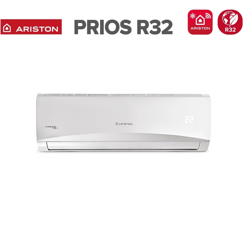Climatiseur penta-split inverter Ariston série PRIOS 9+9+9+9+12 avec PENTA 121 XD0C-O R-32 Wi-Fi en option 9000+9000+9000+9000+12000