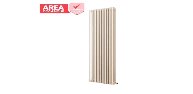 OFFRES SPÉCIALES Radiateur complet Batterie Radiateur tubulaire en acier Cordivari Ardesia 4 colonnes h 2000 mm entraxe 1944 mm 14 éléments h. 2000