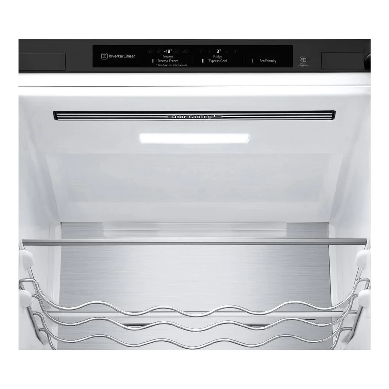 Réfrigérateur combiné LG GBB72MCVBN 384 litres Classe B (H 203 x L 59,5 x P 67,5 cm) No Frost Noir à compresseur linéaire Inverter