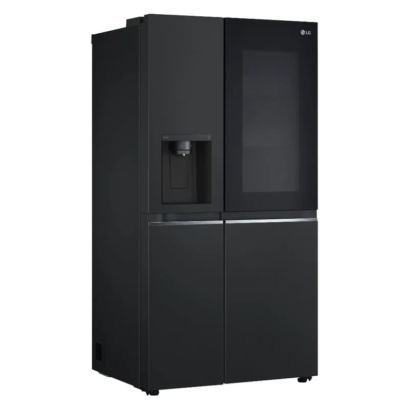 Réfrigérateur côte à côte LG GSGV81EPLL 635 litres Classe E (H 179 x L 91,3 x P 73,5 cm) No Frost ThinQ Alexa Google Assistant Noir mat