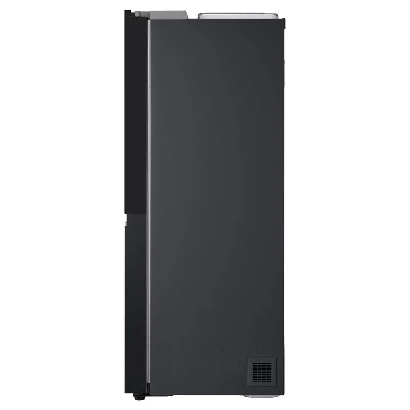 Réfrigérateur côte à côte LG GSGV81EPLL 635 litres Classe E (H 179 x L 91,3 x P 73,5 cm) No Frost ThinQ Alexa Google Assistant Noir mat