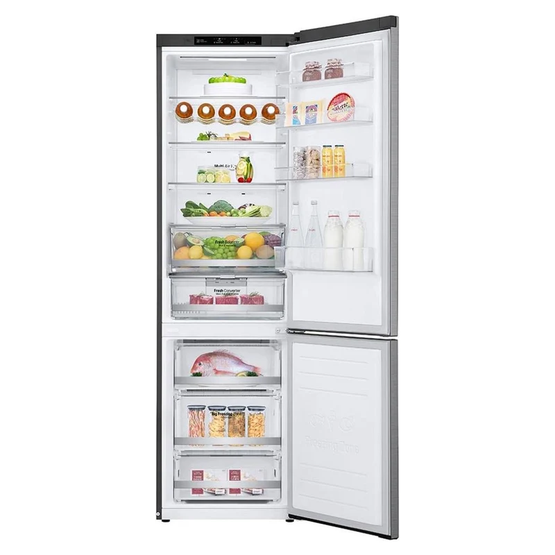 Réfrigérateur LG GBB72PZVGN 384 litres Classe D (H 511 x L 151 x P 173 cm) Compresseur Smart Inverter No Frost Acier inoxydable