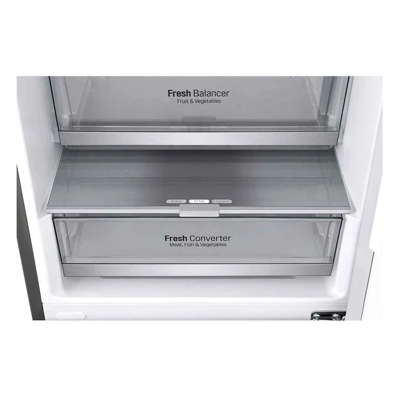 Réfrigérateur LG GBB72PZVGN 384 litres Classe D (H 511 x L 151 x P 173 cm) Compresseur Smart Inverter No Frost Acier inoxydable