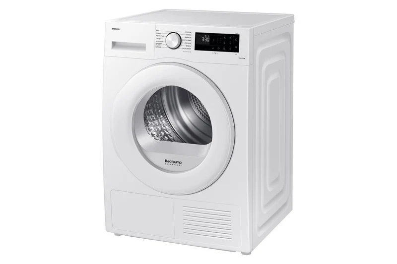 Sèche-linge à pompe à chaleur Samsung 9 kg DV90CGC0A0TE, capteur de séchage optimal, classe A++ (H 85 x L 60 x P 60 cm), fonction Hygiene Care, Wi-Fi