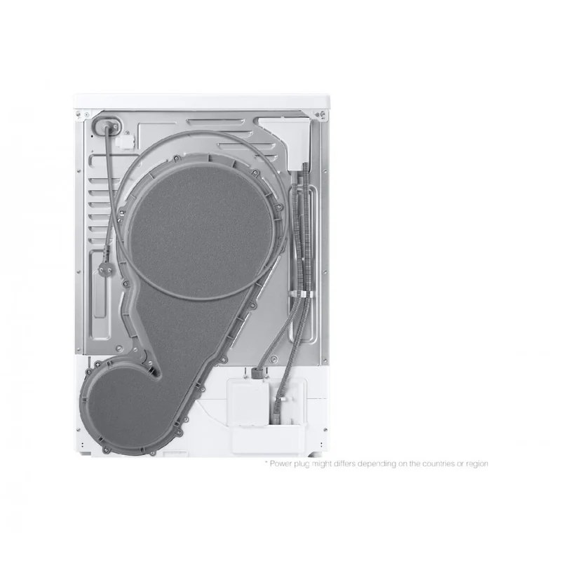 Sèche-linge à pompe à chaleur Samsung Crystal EcoDry DV80TA220AH 8 kg, classe A+++ (H 85 x L 60 x P 60 cm), moteur à inverseur numérique, porte réversible