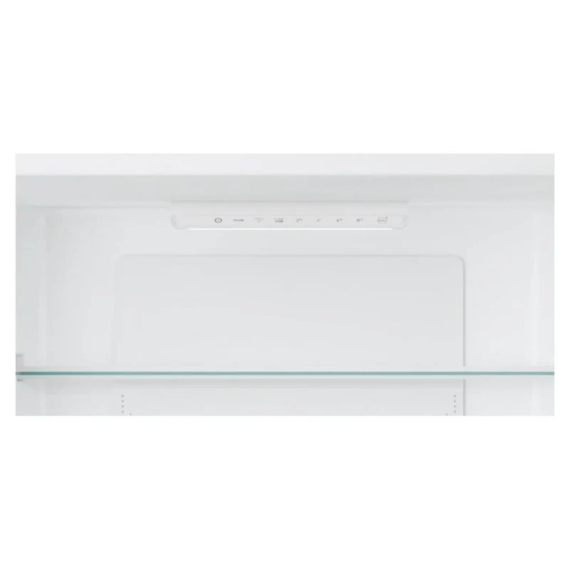 Réfrigérateur combiné Candy Fresco CCE4T620EB 377 litres Classe E (H 200 x L 59,5 x P 65,8 cm) compatible avec l'application hOn, Alexa et Google Assistant, noir