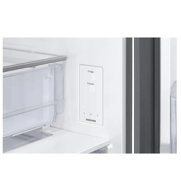 Réfrigérateur Samsung RB53DG706CS9EF Air Space EcoFlex AI 538 litres Classe C (H 203 x L 75,6 x P 71,1 cm) en mode énergie AI, finition acier inoxydable