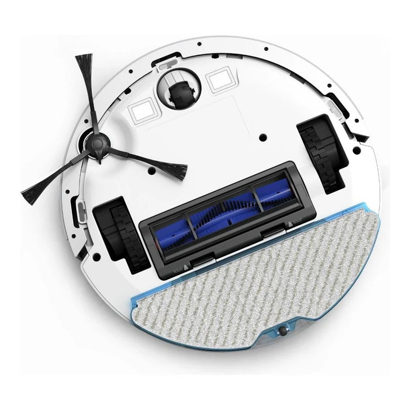 Aspirateur robot Rowenta RR8577WH X PLORER Série 75 S+ Blanc, compatible avec Alexa et l'Assistant Google.