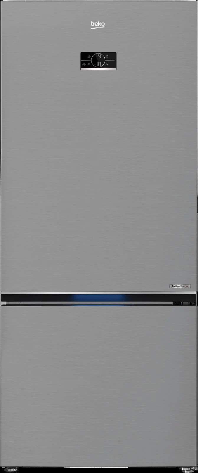 Réfrigérateur Beko B7RCNE595ZXPW Beyond 551 litres, No Frost, Classe D (H 187 x L 78 x P 76 cm), compartiments multizones AeroFlow, acier inoxydable
