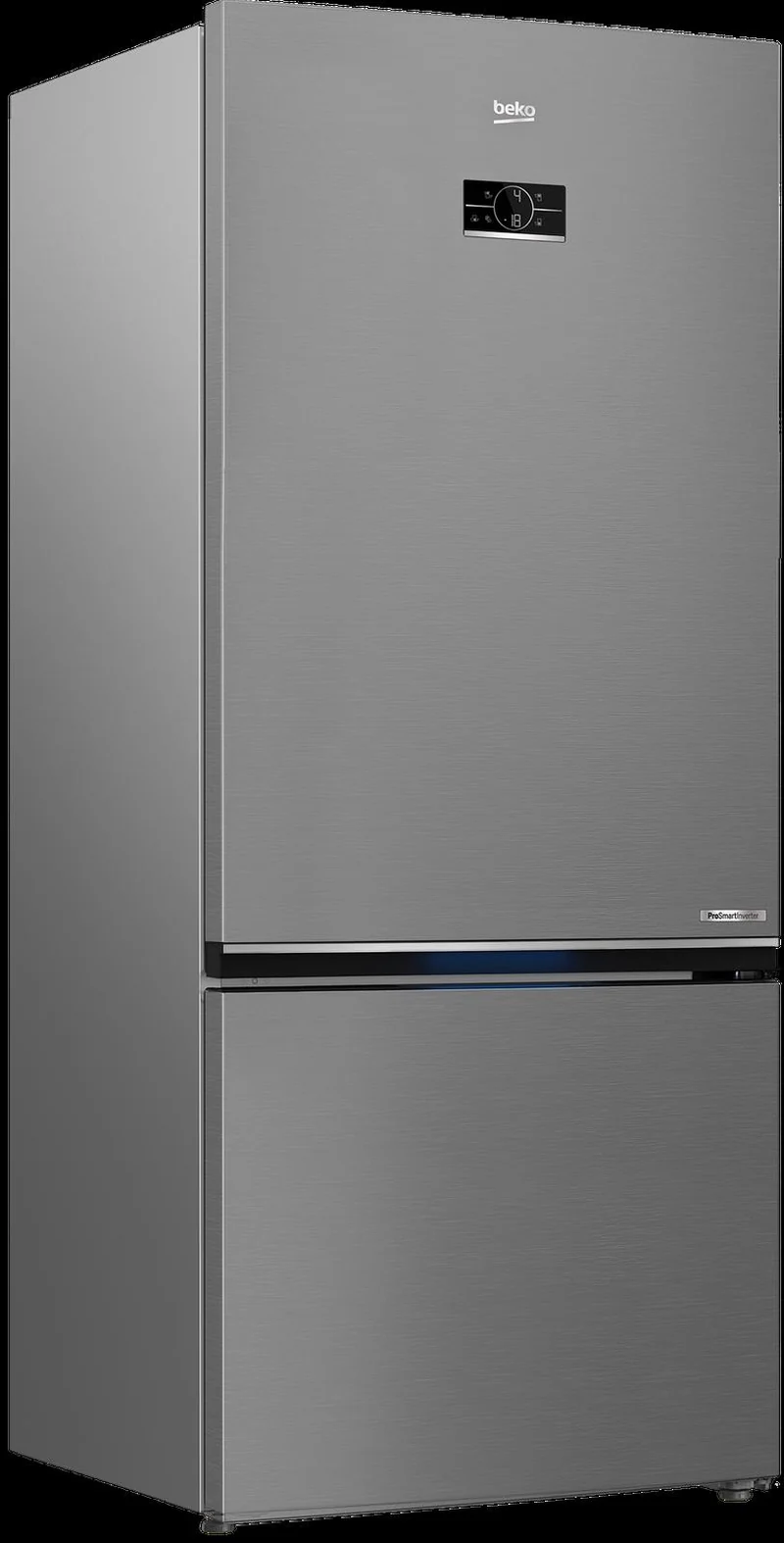 Réfrigérateur Beko B7RCNE595ZXPW Beyond 551 litres, No Frost, Classe D (H 187 x L 78 x P 76 cm), compartiments multizones AeroFlow, acier inoxydable