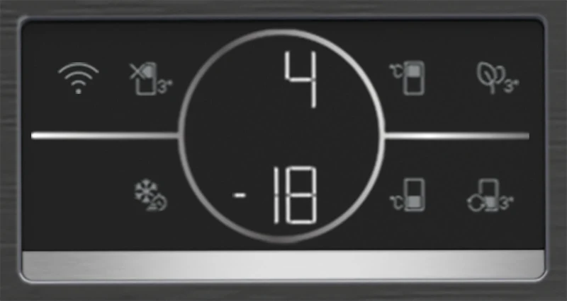 Réfrigérateur Beko B7RCNE407HXBR Beyond 355 litres, classe B, Total No Frost (H 512 x L 151 x P 166 cm), compresseur Inverter ProSmart, acier inoxydable foncé