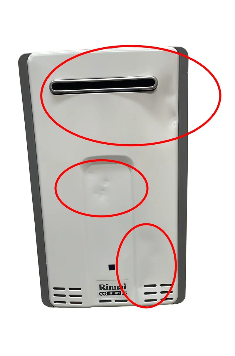 Offres sur le chauffe-eau extérieur au GPL Rinnai Infinity 28E dans la région