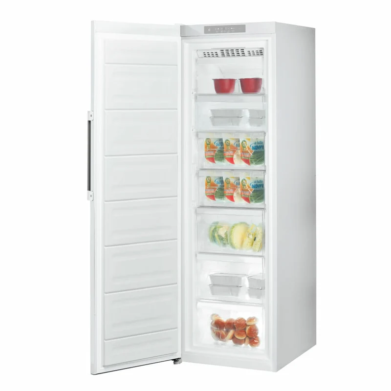 Congélateur vertical No Frost UW8 F2Y WBI F 2 263 litres, classe E (H 187,5 x L 59,5 x P 63 cm), blanc, technologie Eco Night 6th Sense