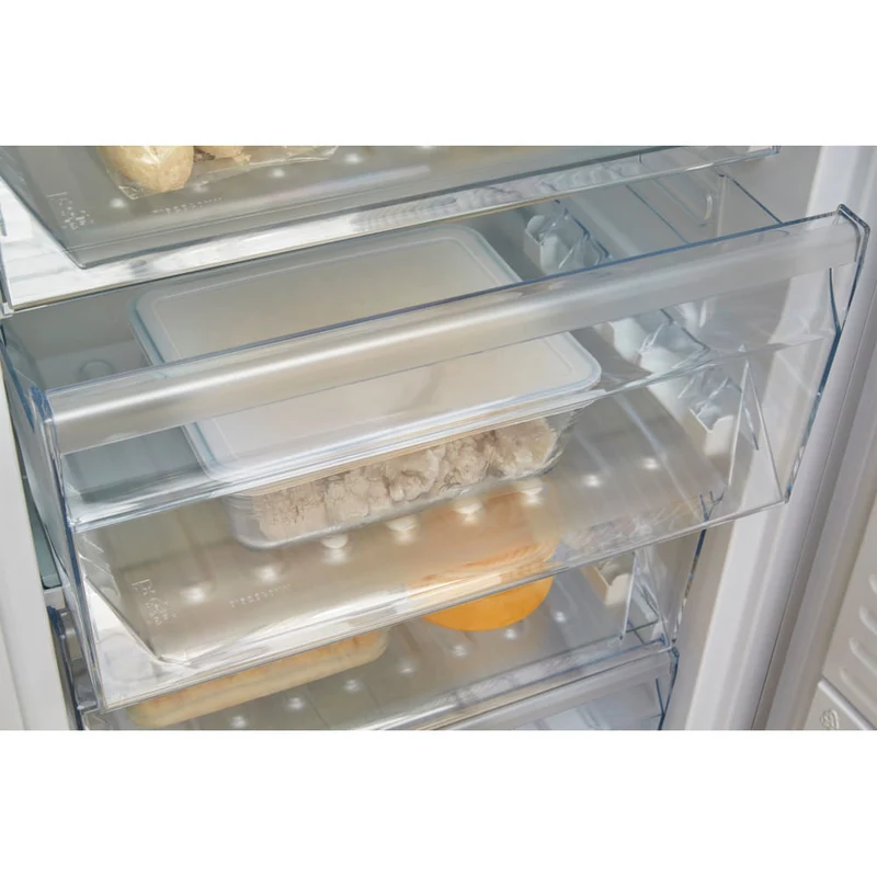 Congélateur vertical No Frost UW8 F2Y WBI F 2 263 litres, classe E (H 187,5 x L 59,5 x P 63 cm), blanc, technologie Eco Night 6th Sense