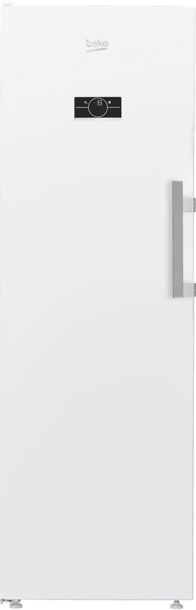 Congélateur vertical Beko B5RMFNE314W 286 litres, classe E, No Frost (H 186,5 x L 59,7 x P 75,4 cm), blanc