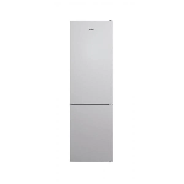Réfrigérateur combiné Candy Fresco CCE3T620ES 377 litres, classe E, No Frost (H 200 x L 59,5 x P 65,5 cm), argent