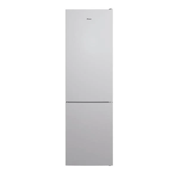 Réfrigérateur combiné Candy CCE4T620DS 377 litres, classe D, No Frost (H 200 x L 59,5 x P 65,8 cm), argent, Wi-Fi