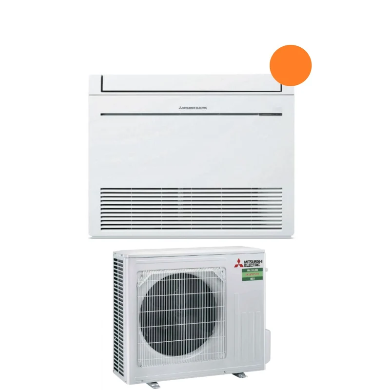 OFFRES SPÉCIALES Climatiseur de sol Mitsubishi Electric Inverter MFZ-KT50 18 000 BTU Gaz R-32 Wi-Fi en option