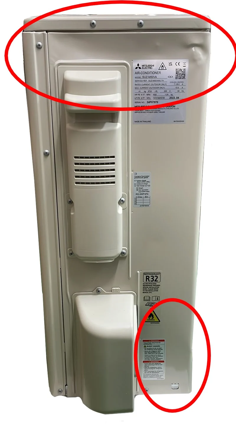 OFFRES SPÉCIALES Climatiseur de sol Mitsubishi Electric Inverter MFZ-KT50 18 000 BTU Gaz R-32 Wi-Fi en option