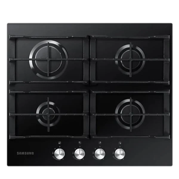Plaque de cuisson à gaz 4 brûleurs Samsung NA64H3010A (L60 x P52) Noire