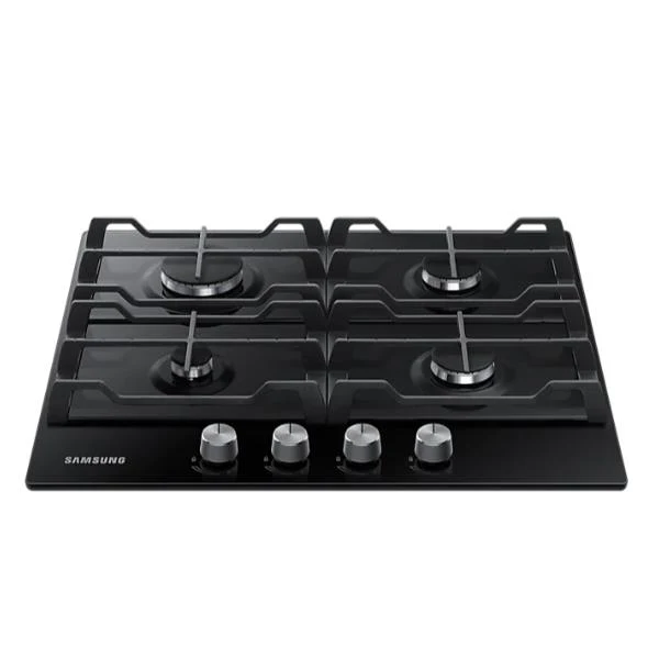 Plaque de cuisson à gaz 4 brûleurs Samsung NA64H3010A (L60 x P52) Noire