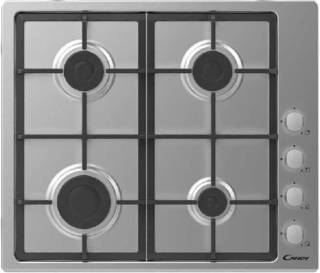 Plaque de cuisson à gaz Hisense GM642XF 4 brûleurs (L61 x P51) Acier
