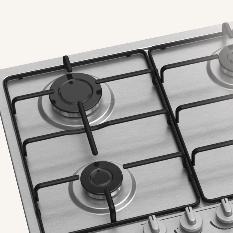 Plaque de cuisson à gaz Hisense GM642XF 4 brûleurs (L61 x P51) Acier