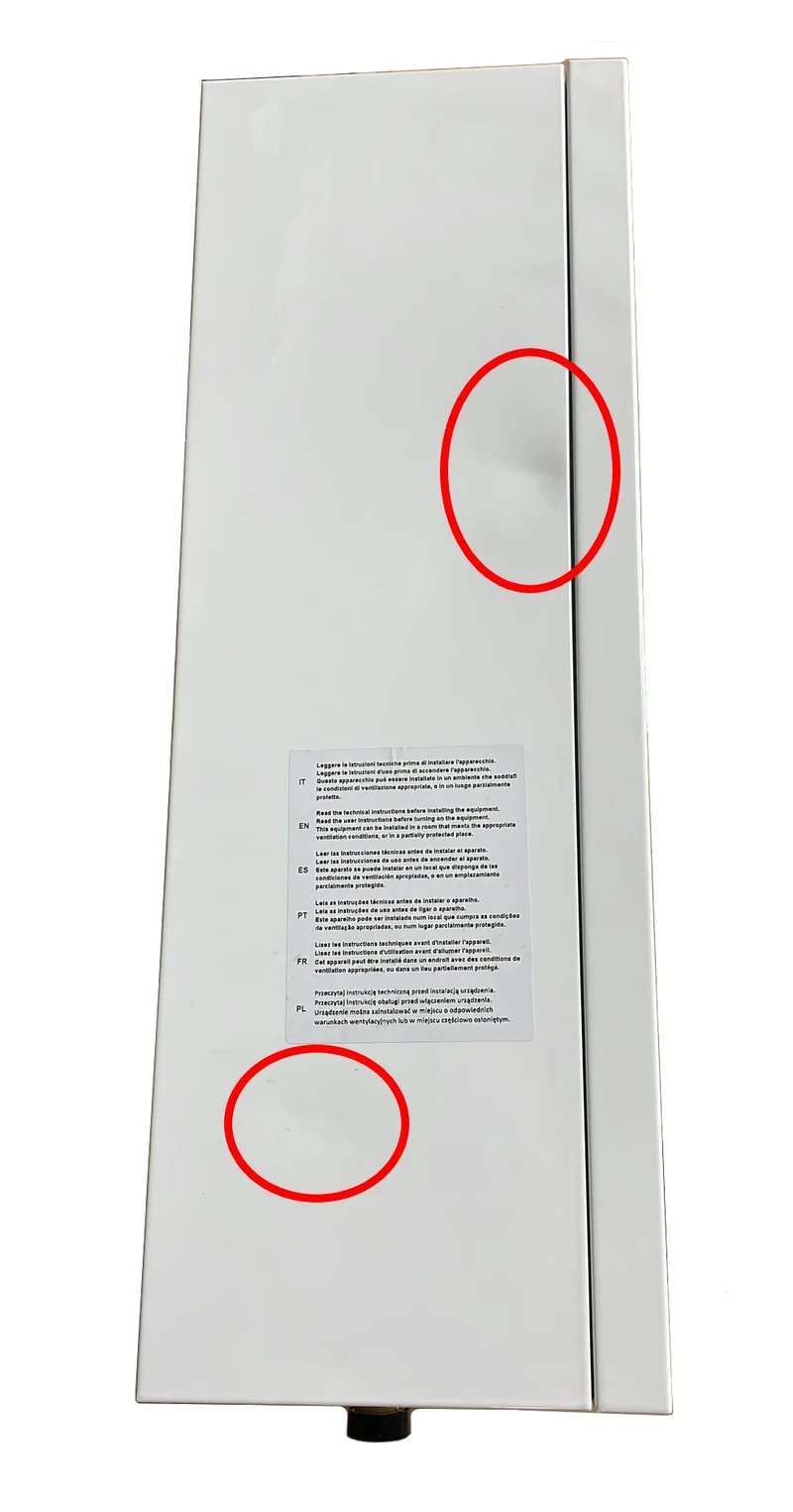 OFFRES SPÉCIALES Chauffe-eau à gaz Ferroli KONA 17 litres à chambre étanche GPL à faibles émissions de NOx, avec kit de gaz de combustion
