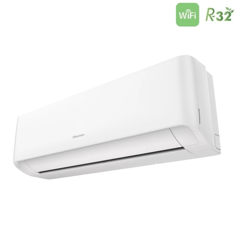 Climatiseur quadri-split inverter Hisense série ECOSENSE 9+9+12+12 avec 4AMW105U4RAA R-32 Wi-Fi intégré 9000+9000+12000+12000