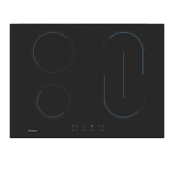 Plaque de cuisson électrique encastrable Candy CH74BVT 4 brûleurs (L70 x P52) Noire