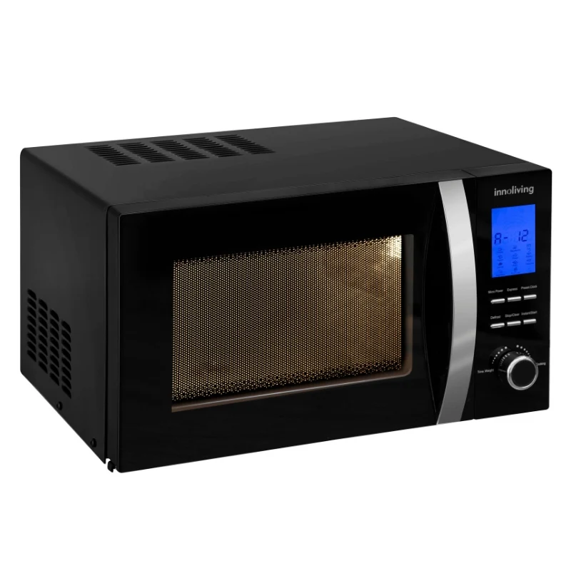 Four à micro-ondes Innoliving INN-862, 23 litres, 800 W (H 27 x L 48 x P 39 cm), noir, grill