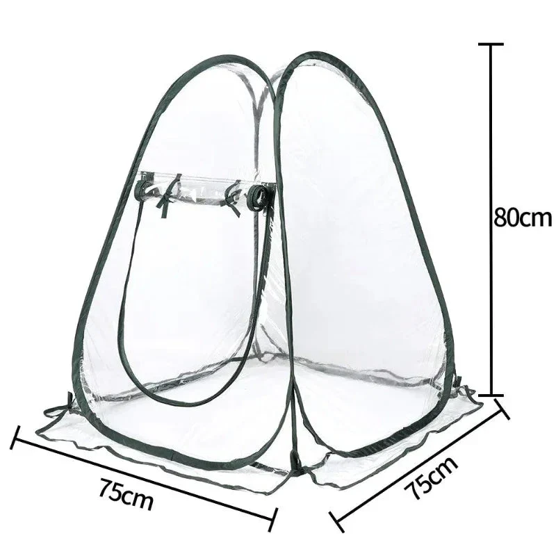 Small Portable Outdoor Garden Plants And Flowers Antifreeze Greenhouse