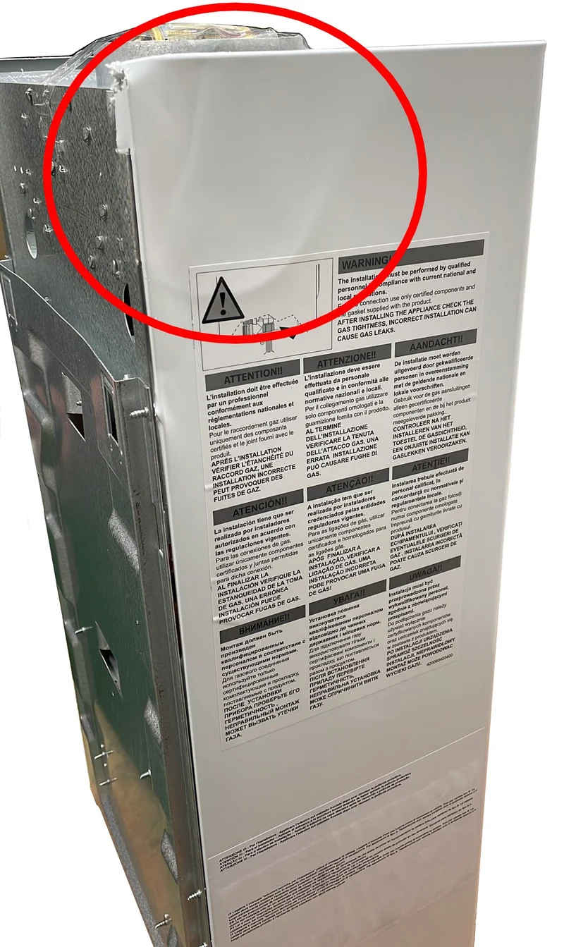 OFFRES SPÉCIALES Chauffe-eau à chambre ouverte Ariston FAST RX 11 lt faibles émissions de NOx et de méthane code 3632412