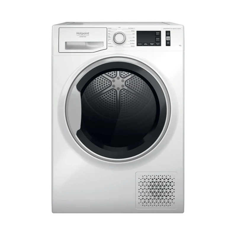Sèche-linge à pompe à chaleur Hotpoint Active NT M11 9X3SKY IT 9 kg Classe A+++ (H 84,9 x L 59,7 x P 65,5 cm) Anti-allergique Moteur Inverter Protection anti-froissage