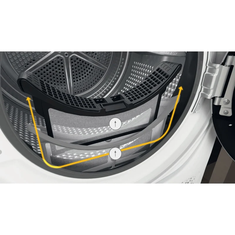 Sèche-linge à pompe à chaleur Hotpoint Active NT M11 9X3SKY IT 9 kg Classe A+++ (H 84,9 x L 59,7 x P 65,5 cm) Anti-allergique Moteur Inverter Protection anti-froissage