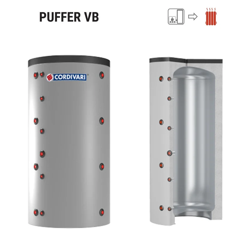 Accumulateur Cordivari PUFFER 600 pour le chauffage de l'eau