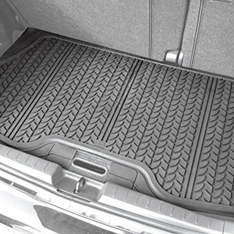 Tapis universel en caoutchouc PVC pour coffre de voiture, malléable et moulable