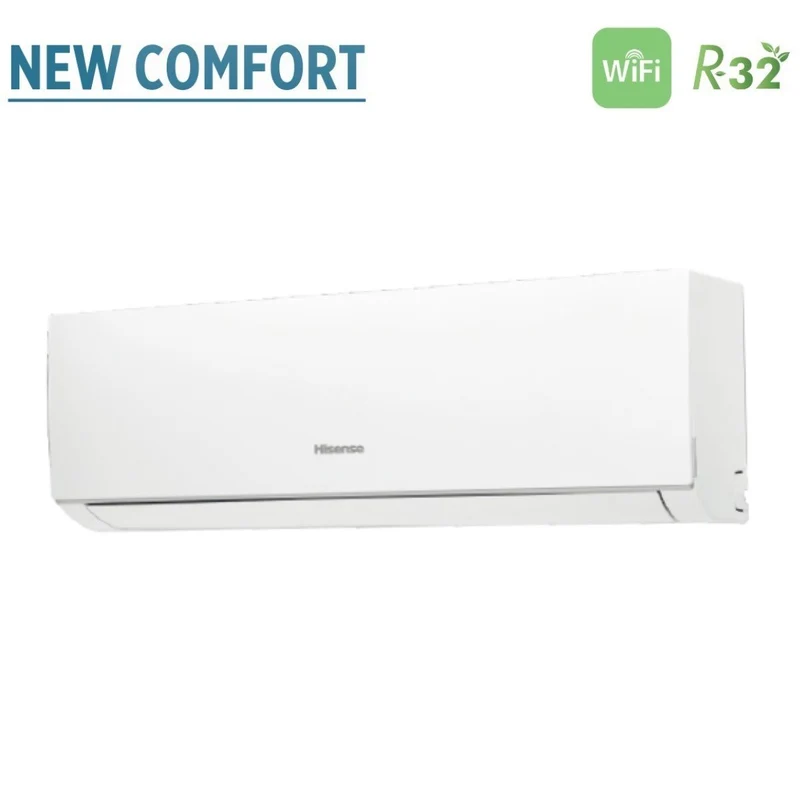 Climatiseur Hisense Penta Split Inverter NEW COMFORT Series 7+7+7+7+7 avec 5AMW125U4RTA R-32 Wi-Fi en option 7000+7000+7000+7000+7000 - Neuf