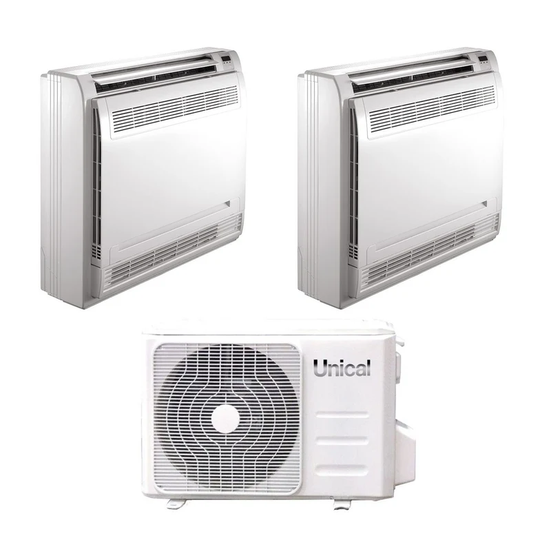 Climatiseur mural Unical Dual Split Inverter 12+12 avec KMX4 28HE R-32 12000+12000
