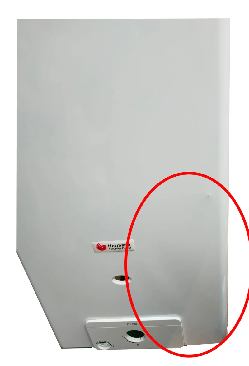 OFFRES SPÉCIALES Chauffe-eau à gaz OPALIA C 14 à faible émission de NOx, à chambre ouverte et allumage électronique, fonctionnant au méthane - NEUF