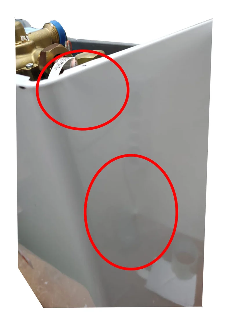 OFFRES SPÉCIALES Chauffe-eau à gaz OPALIA C 14 à faible émission de NOx, à chambre ouverte et allumage électronique, fonctionnant au méthane - NEUF