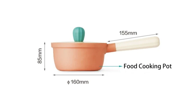 Cactus Baby Orange Small Milk Pot