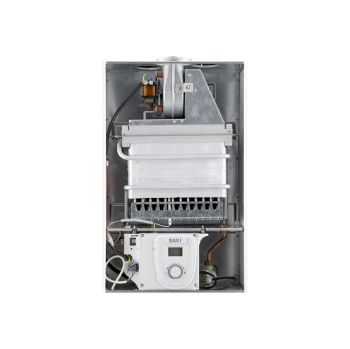 Chauffe-eau à chambre étanche Baxi ACQUAPROJET+ BLUE 17 Fi GL GPL à faibles émissions de NOx, avec kit d'évacuation des gaz de combustion