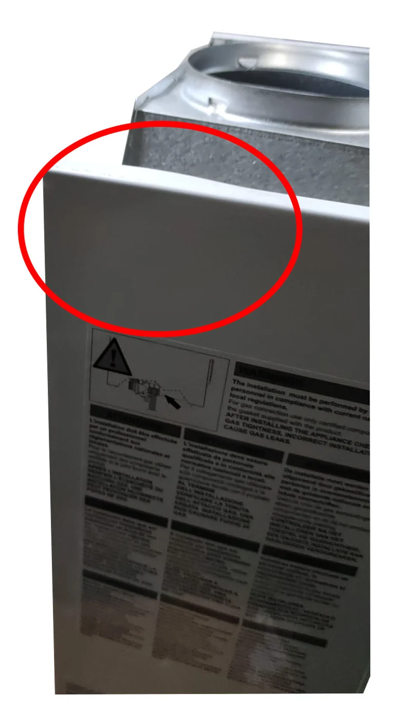 AREA OCCASIONI Scaldabagno a Camera Aperta Ariston FAST EVO X 14 lt low NOx Gpl Cod. 3632390 - NEW ErP