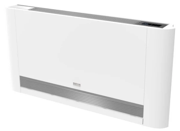 Ventilo-convecteur Inverter 33 b de Riello Design avec moteur sans balais et panneau de commande intégré