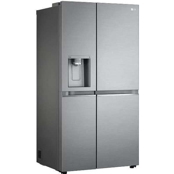Réfrigérateur LG GSLV90PZAE à deux portes sans givre, classe E, 635 litres (H 179 x L 91,3 x P 73,5 cm), Wi-Fi, SmartThinQ, grande capacité, compresseur Smart Inverter