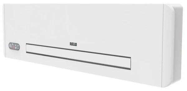 Ventilo-convecteur mural Riello Design Wall 11 avec télécommande, référence 20186360, puissance 1,1 kW