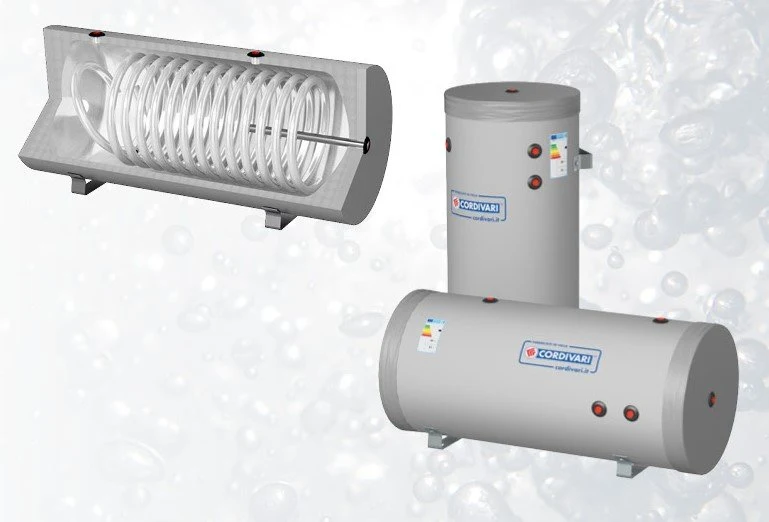 Chaudière Cordivari Polywarm modèle BOLLY MURALE WB 200 pour la production d'eau chaude sanitaire avec 1 échangeur fixe