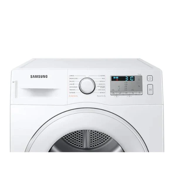Sèche-linge à pompe à chaleur Samsung Crystal EcoDry DV80TA020TH 8 kg (H 85 x L 60 x P 60 cm) Classe A++ Capteur de séchage optimal